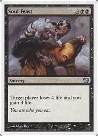 Soul Feast - 9th Edition - Magic: The Gathering card