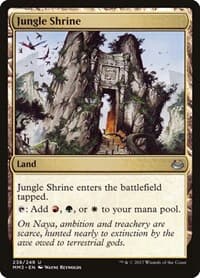 Jungle Shrine - Modern Masters 2017 - Magic: The Gathering card