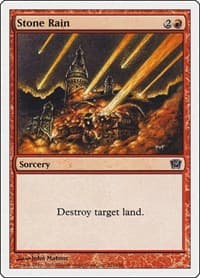 Stone Rain - 9th Edition - Magic: The Gathering card
