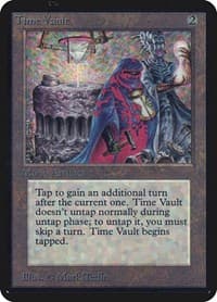 Time Vault - Alpha Edition - Magic: The Gathering card