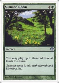 Summer Bloom - 9th Edition - Magic: The Gathering card