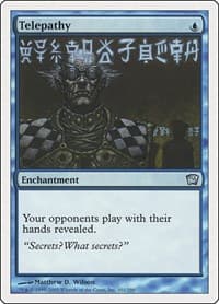 Telepathy - 9th Edition - Magic: The Gathering card