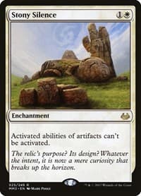 Stony Silence - Modern Masters 2017 - Magic: The Gathering card