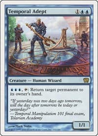 Temporal Adept - 9th Edition - Magic: The Gathering card