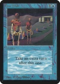 Time Walk - Alpha Edition - Magic: The Gathering card