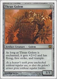 Thran Golem - 9th Edition - Magic: The Gathering card