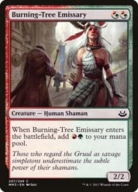 Burning-Tree Emissary - Modern Masters 2017 - Magic: The Gathering card