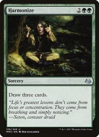 Harmonize - Modern Masters 2017 - Magic: The Gathering card