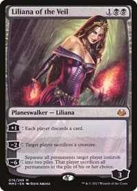 Liliana of the Veil - Modern Masters 2017 - Magic: The Gathering card