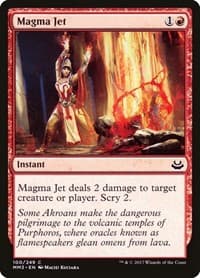 Magma Jet - Modern Masters 2017 - Magic: The Gathering card