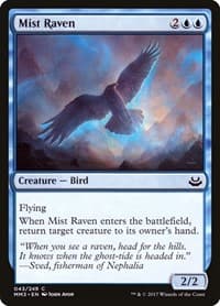 Mist Raven - Modern Masters 2017 - Magic: The Gathering card