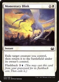 Momentary Blink - Modern Masters 2017 - Magic: The Gathering card