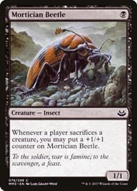 Mortician Beetle - Modern Masters 2017 - Magic: The Gathering card