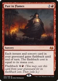 Past in Flames - Modern Masters 2017 - Magic: The Gathering card