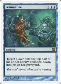 Traumatize - 9th Edition - Magic: The Gathering card