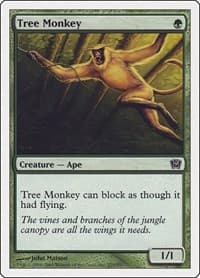 Tree Monkey - 9th Edition - Magic: The Gathering card