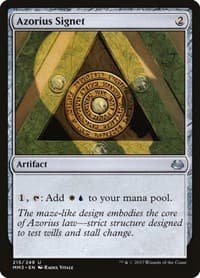 Azorius Signet - Modern Masters 2017 - Magic: The Gathering card