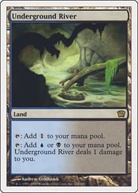 Underground River - 9th Edition - Magic: The Gathering card