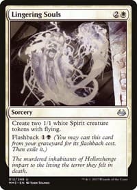 Lingering Souls - Modern Masters 2017 - Magic: The Gathering card