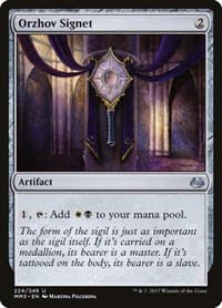 Orzhov Signet - Modern Masters 2017 - Magic: The Gathering card