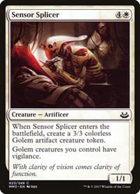 Sensor Splicer - Modern Masters 2017 - Magic: The Gathering card