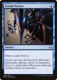 Serum Visions - Modern Masters 2017 - Magic: The Gathering card