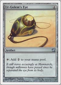 Ur-Golem's Eye - 9th Edition - Magic: The Gathering card