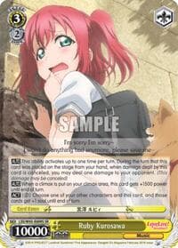 Ruby Kurosawa (SR) - Love Live! Sunshine!! - Weiss Schwarz card
