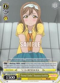 "Normal Clothes" Hanamaru Kunikida - Love Live! Sunshine!! - Weiss Schwarz card