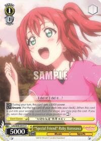 "Special Friend" Ruby Kurosawa - Love Live! Sunshine!! - Weiss Schwarz card