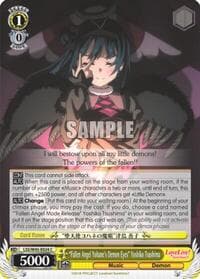 "Fallen Angel Yohane's Demon Eyes" Yoshiko Tsushima - Love Live! Sunshine!! - Weiss Schwarz card