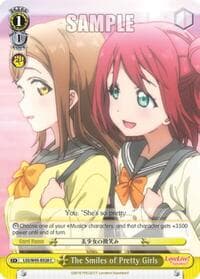 The Smiles of Pretty Girls - Love Live! Sunshine!! - Weiss Schwarz card