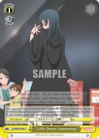 Little Demon Summoning - Love Live! Sunshine!! - Weiss Schwarz card