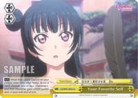 Your Favorite Self - Love Live! Sunshine!! - Weiss Schwarz card