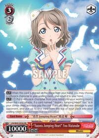 "Aozora Jumping Heart" You Watanabe - Love Live! Sunshine!! - Weiss Schwarz card