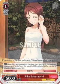 Riko Sakurauchi (SR) - Love Live! Sunshine!! - Weiss Schwarz card