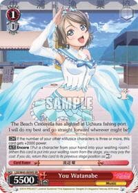You Watanabe (SR) - Love Live! Sunshine!! - Weiss Schwarz card