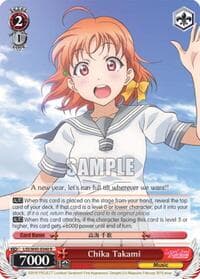 Chika Takami - Love Live! Sunshine!! - Weiss Schwarz card