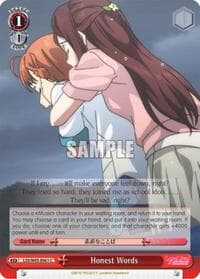 Honest Words - Love Live! Sunshine!! - Weiss Schwarz card