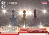"We Want to Shine!" You & Chika & Riko - Love Live! Sunshine!! - Weiss Schwarz card