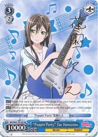 "Poppin'Party" Tae Hanazono (XR) - BanG Dream! - Weiss Schwarz card