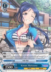 Kanan Matsuura - Love Live! Sunshine!! - Weiss Schwarz card