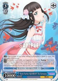 "Koini Naritai AQUARIUM" Dia Kurosawa - Love Live! Sunshine!! - Weiss Schwarz card