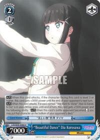 "Beautiful Dance" Dia Kurosawa - Love Live! Sunshine!! - Weiss Schwarz card