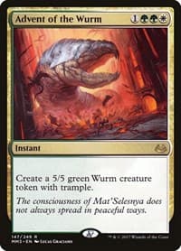 Advent of the Wurm - Modern Masters 2017 - Magic: The Gathering card
