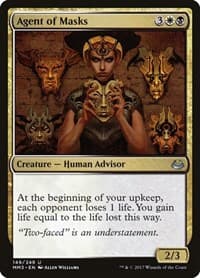 Agent of Masks - Modern Masters 2017 - Magic: The Gathering card