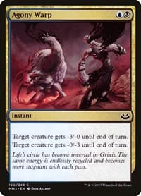 Agony Warp - Modern Masters 2017 - Magic: The Gathering card
