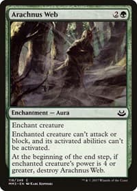 Arachnus Web - Modern Masters 2017 - Magic: The Gathering card