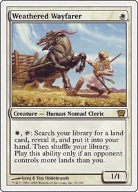 Weathered Wayfarer - 9th Edition - Magic: The Gathering card