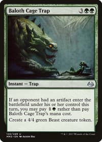 Baloth Cage Trap - Modern Masters 2017 - Magic: The Gathering card